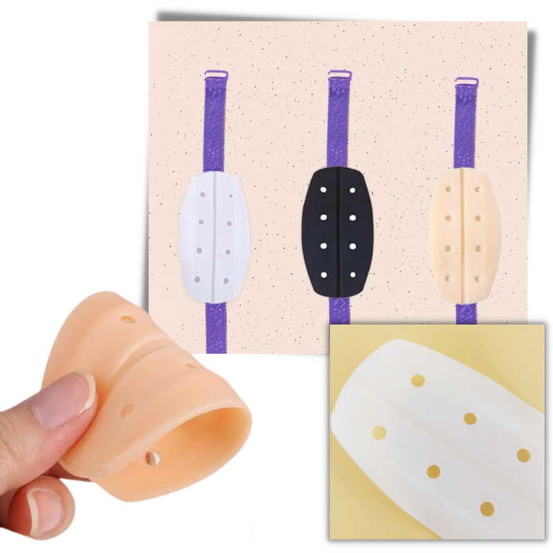 1 Pair of Silicone Slip-proof Bra Strap Protectors