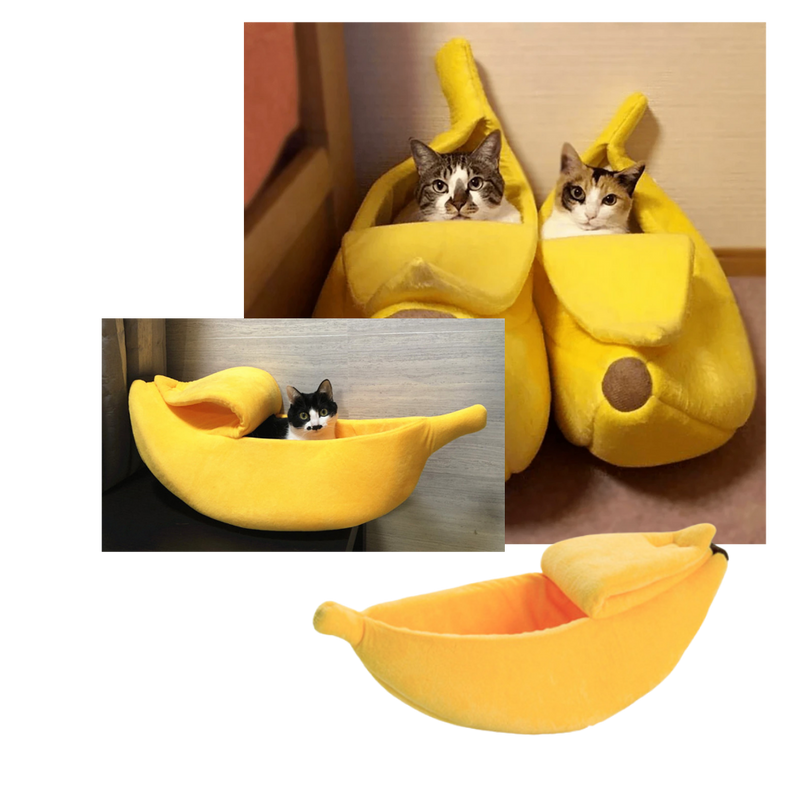 Banana Shaped Pet Bed