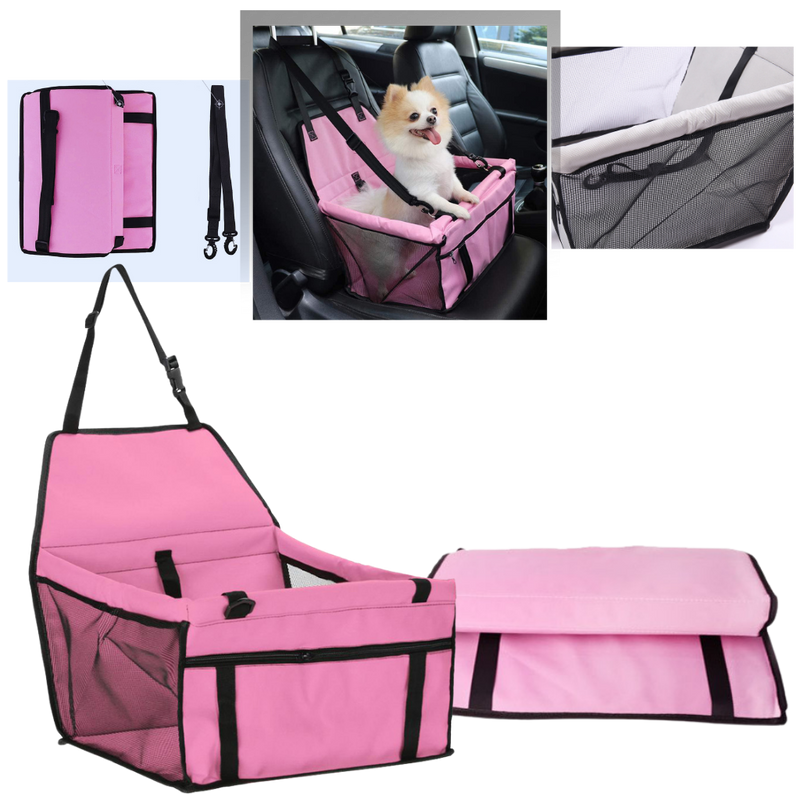 Pet dog car carrier adjustable seat - Ozerty