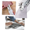Handheld sewing machine and sewing kit