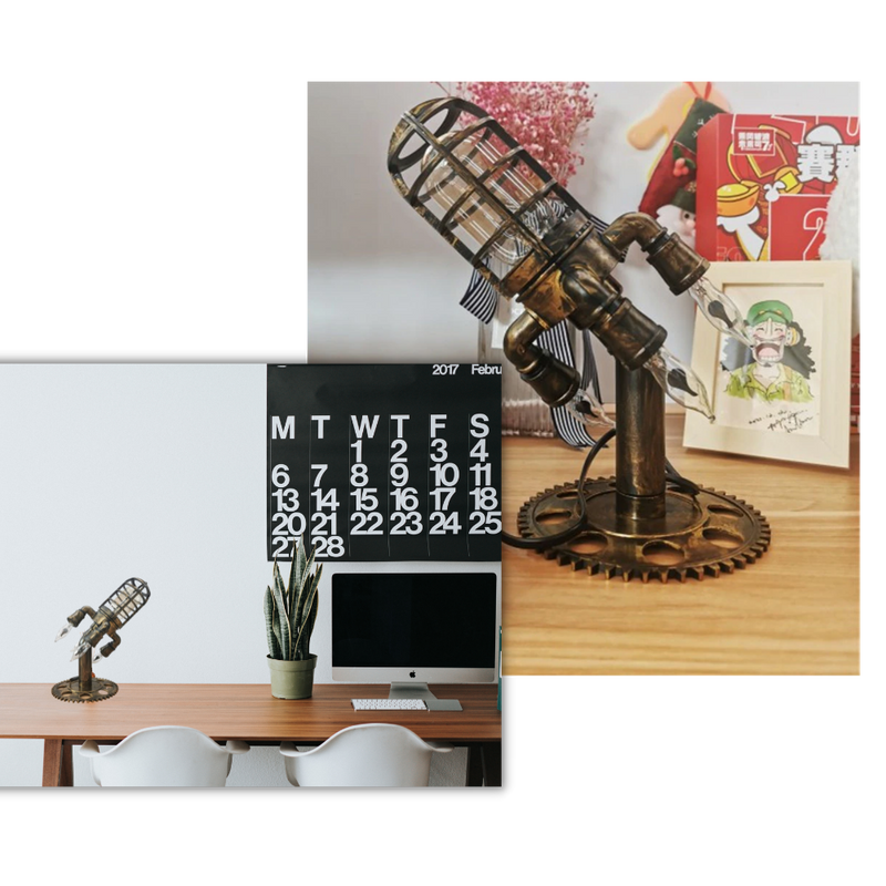Rocket-shaped LED Lamp