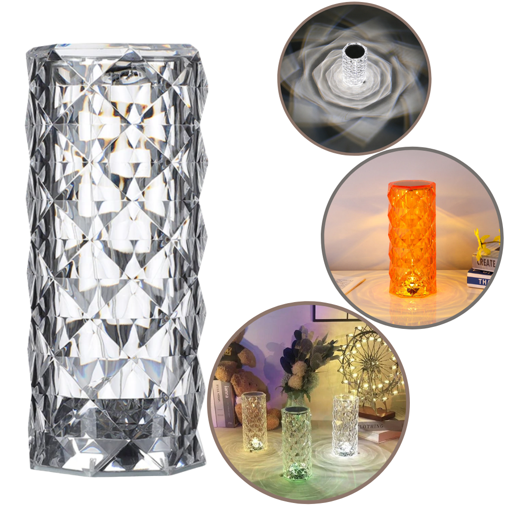 Luxury Crystal Table Lamp -