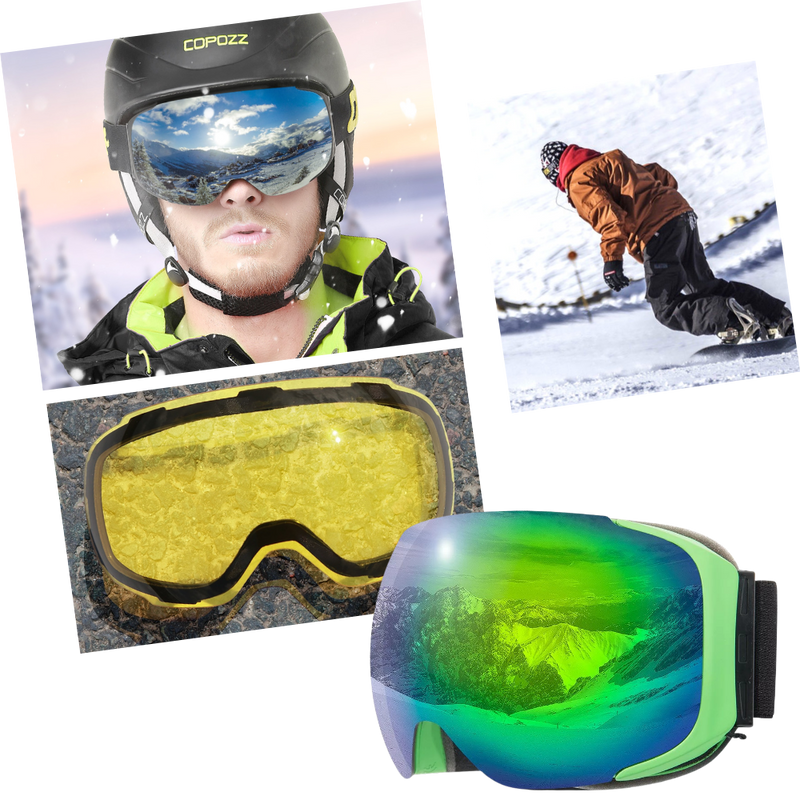 Snow Goggles with Lens Bundle -