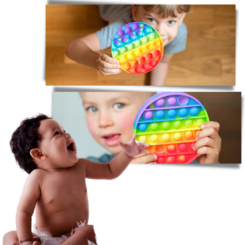 Simple dimple stress reliever sensory toy