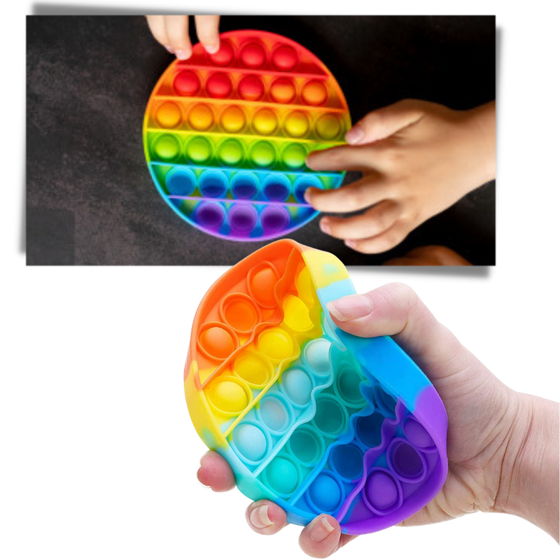 Simple dimple stress reliever sensory toy