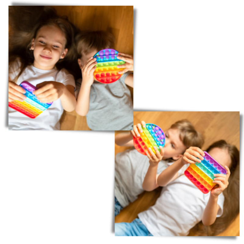 Simple dimple stress reliever sensory toy