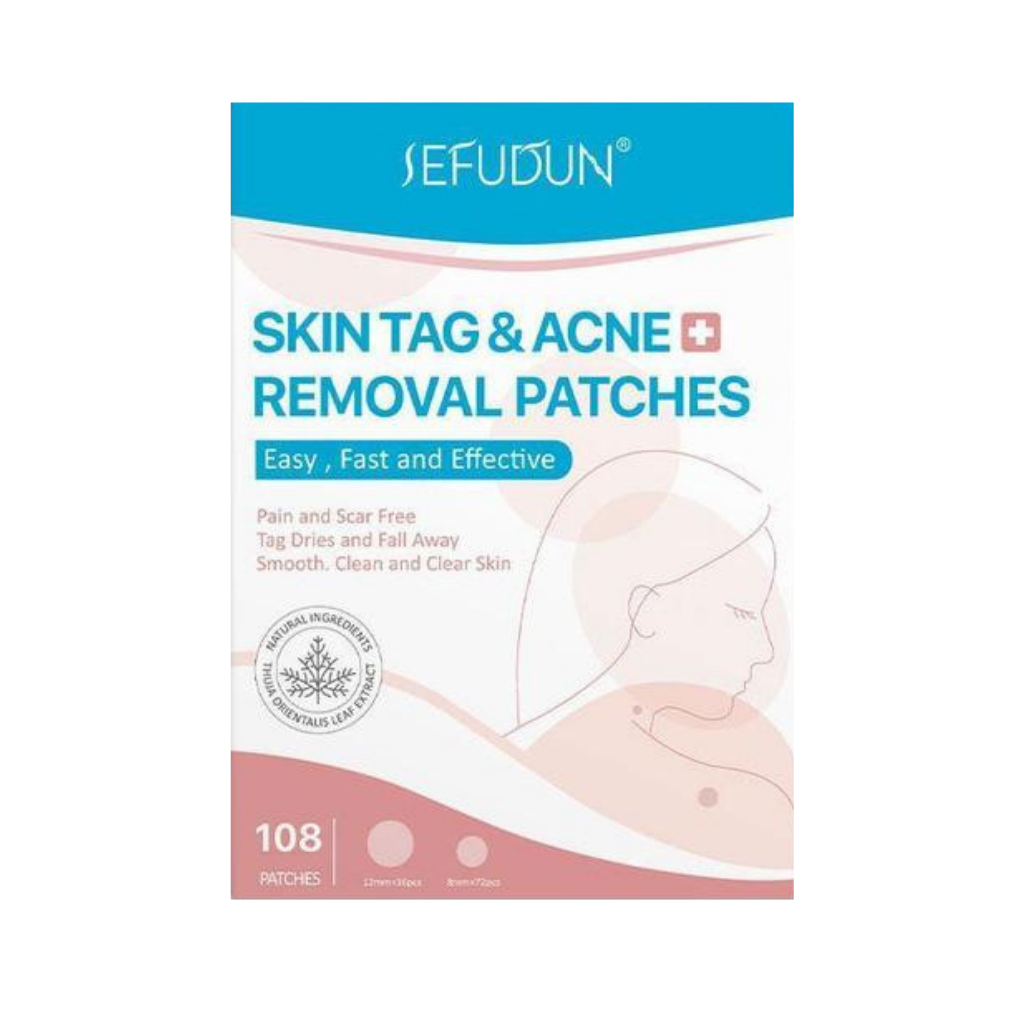 Skin tag removal treatment patch