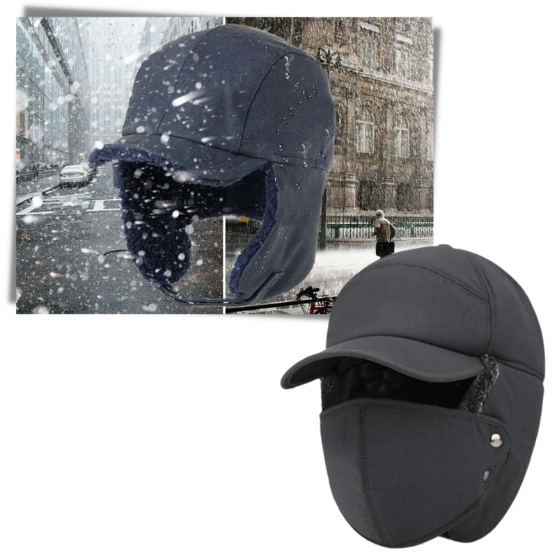 Unisex Windproof Ear and Face Protection Hat