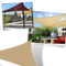 Water Resistant Triangle Sun Shade Sail