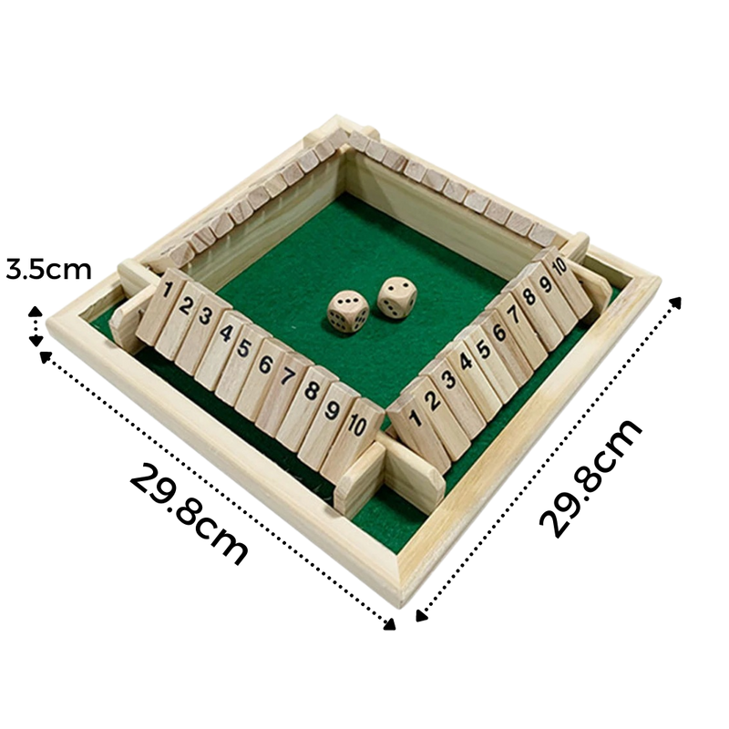 Wooden Dice Game