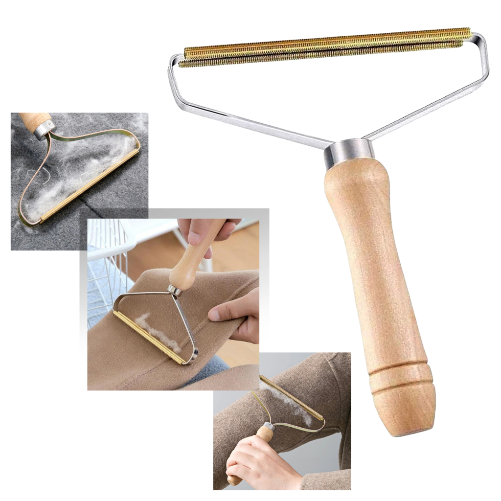 Wooden pet hair Remover - Ozerty