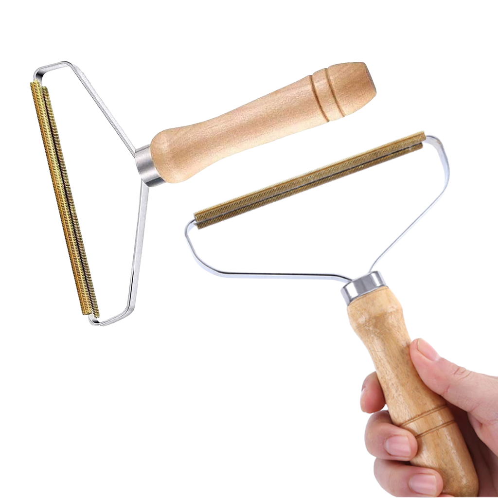 Wooden pet hair Remover