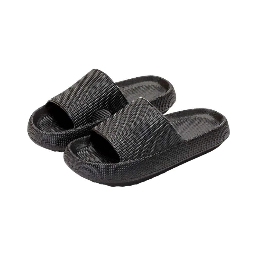 Colorful Summer Orthopaedic Sandals -Black - Ozerty