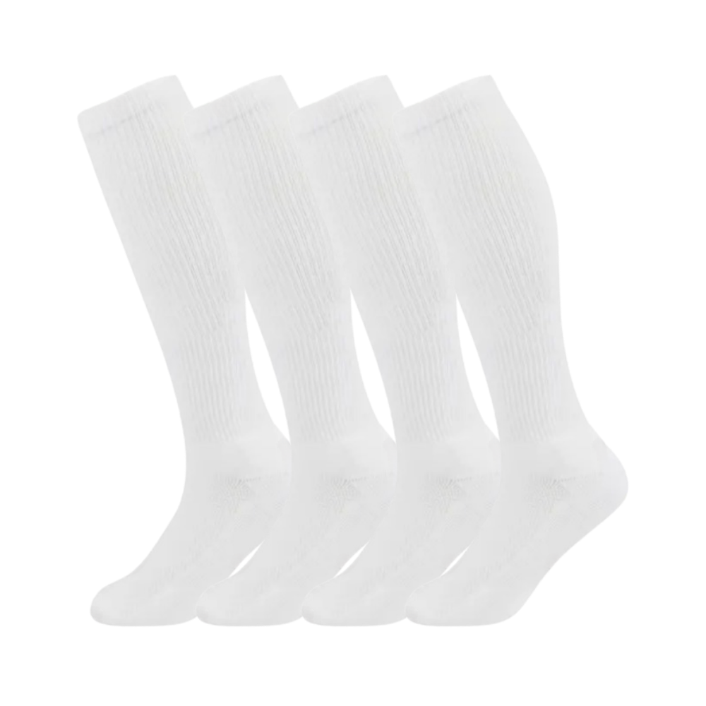 Diabetic compression socks -White - Ozerty