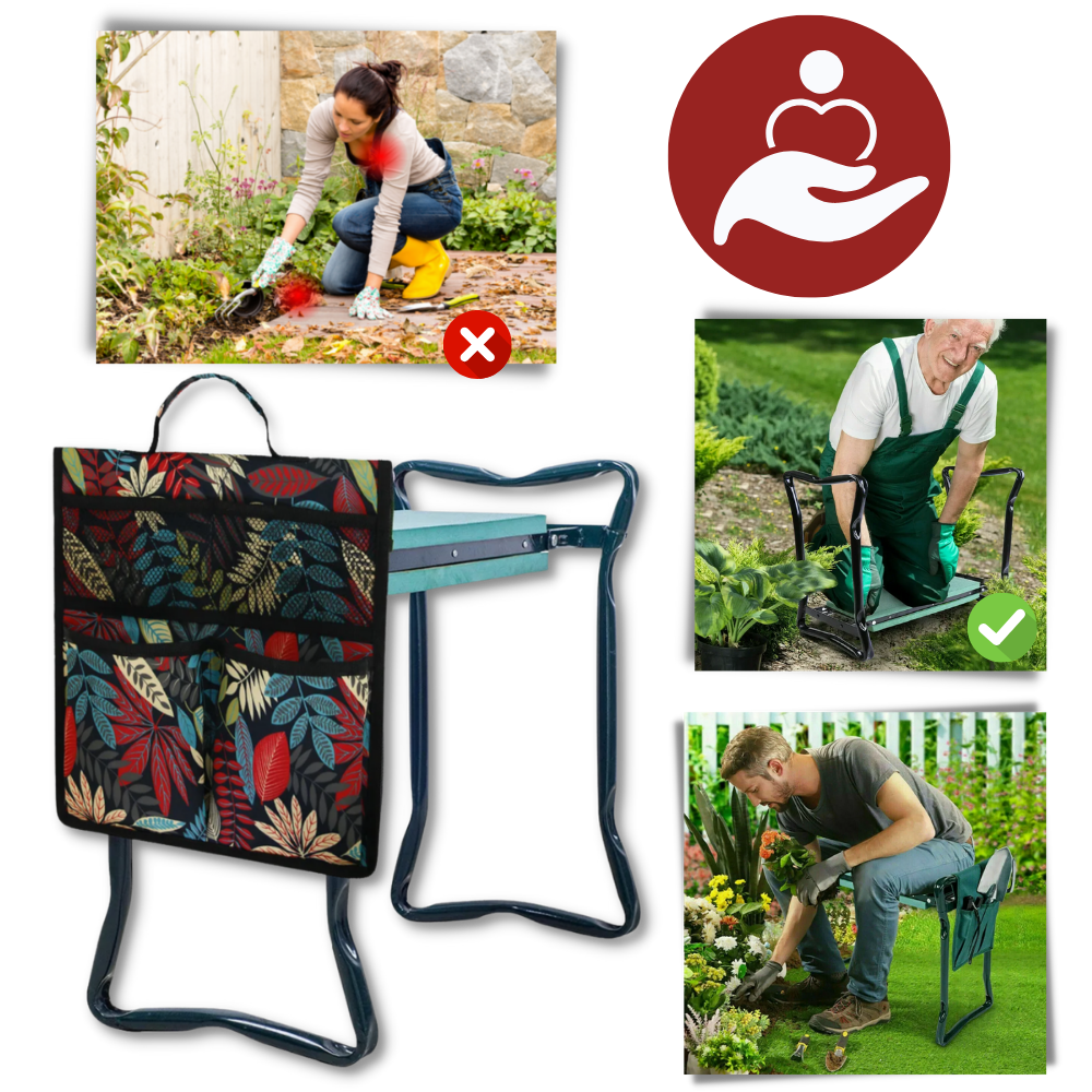 Multipurpose gardening kneeler  - Ozerty