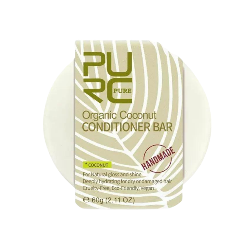 Natural Shampoo & Conditioner Bars -Coconut Conditioner - Ozerty