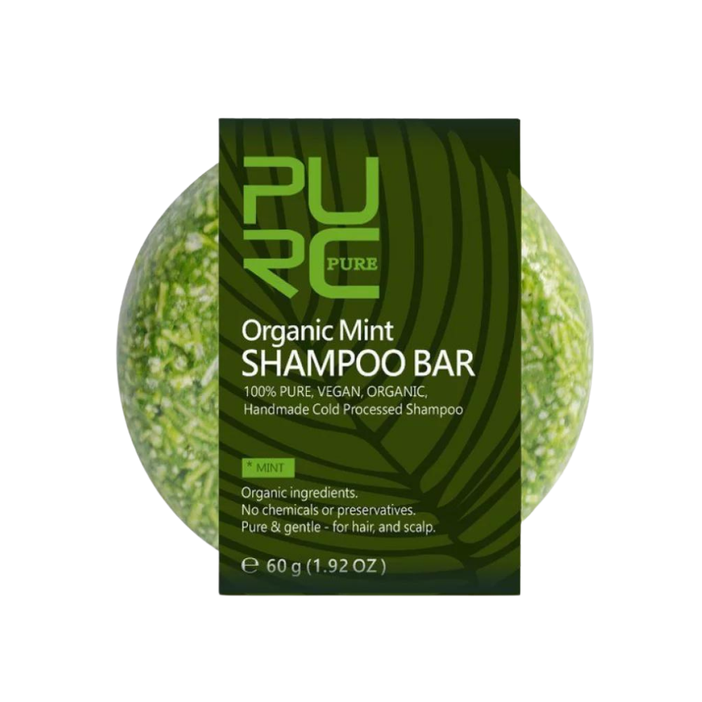 Natural Shampoo & Conditioner Bars -Mint - Ozerty