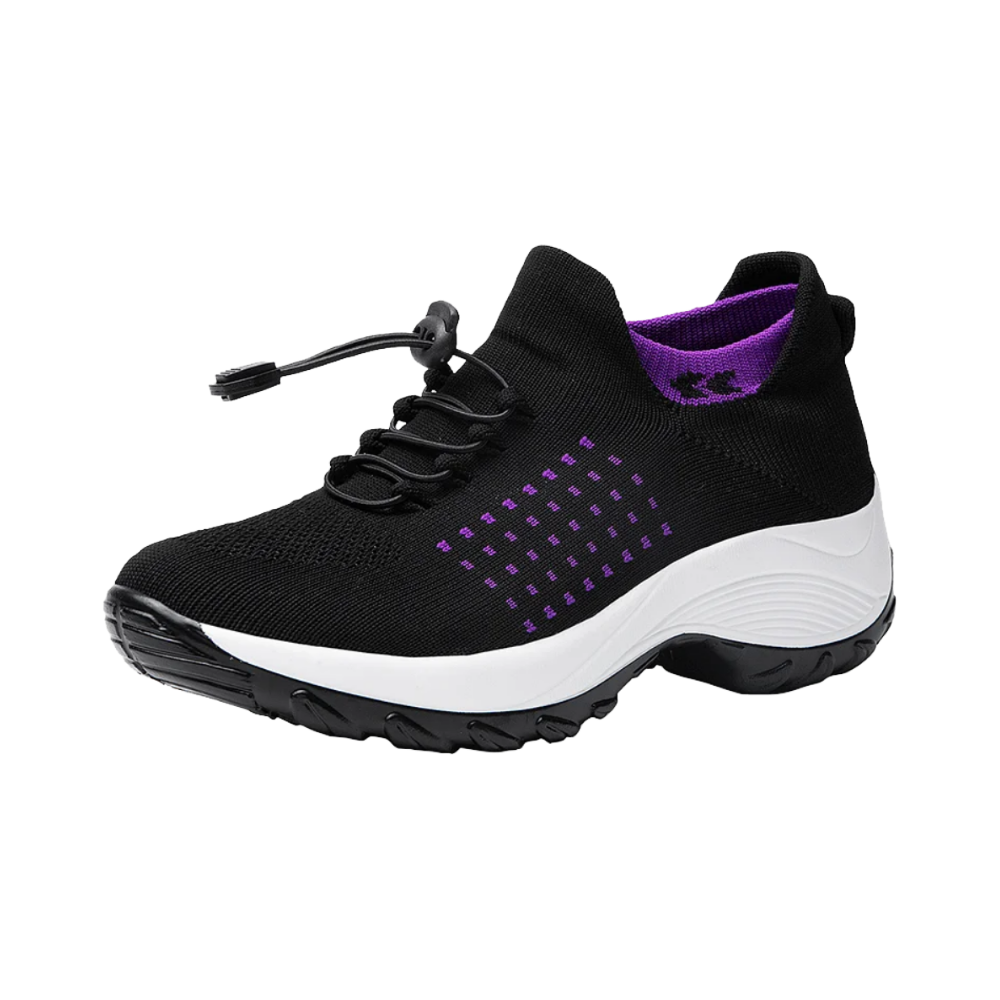 Orthopedic Comfort Sneakers -Purple - Ozerty