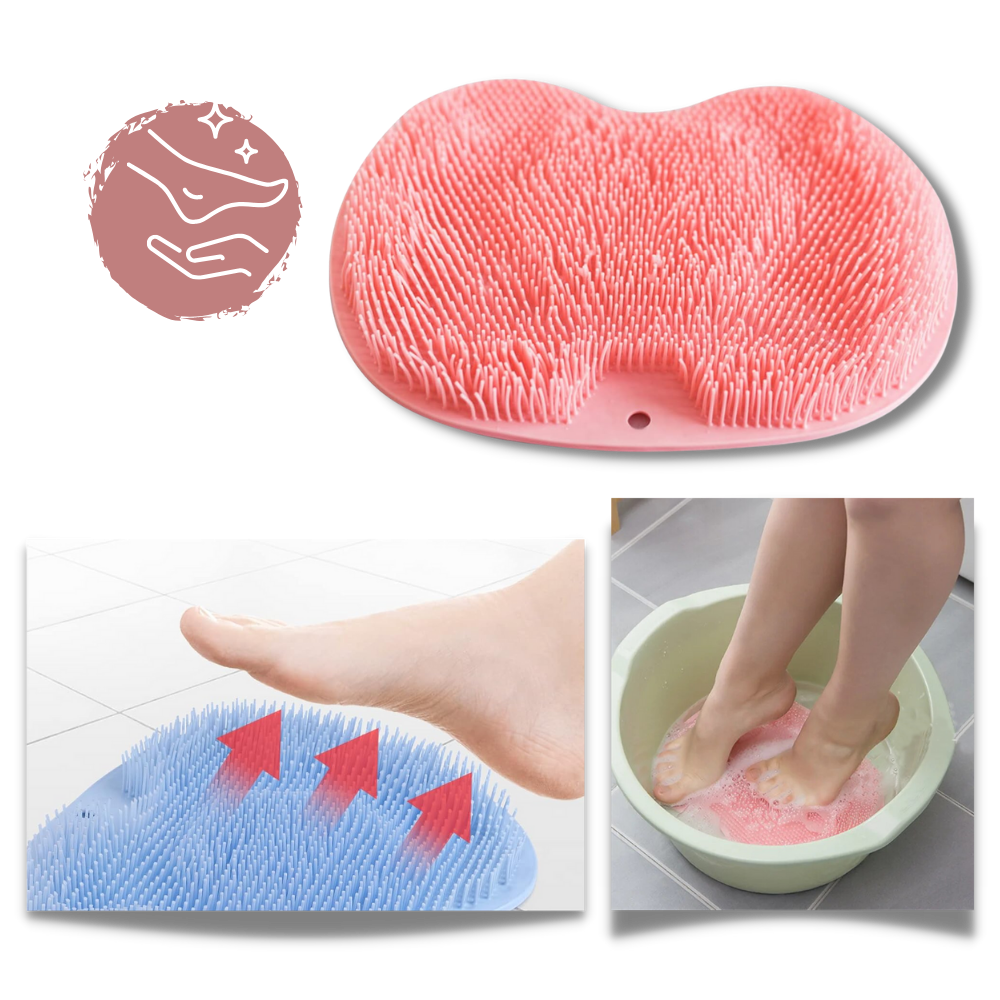 Relaxation Shower Brush for Back and Feet - Ozerty