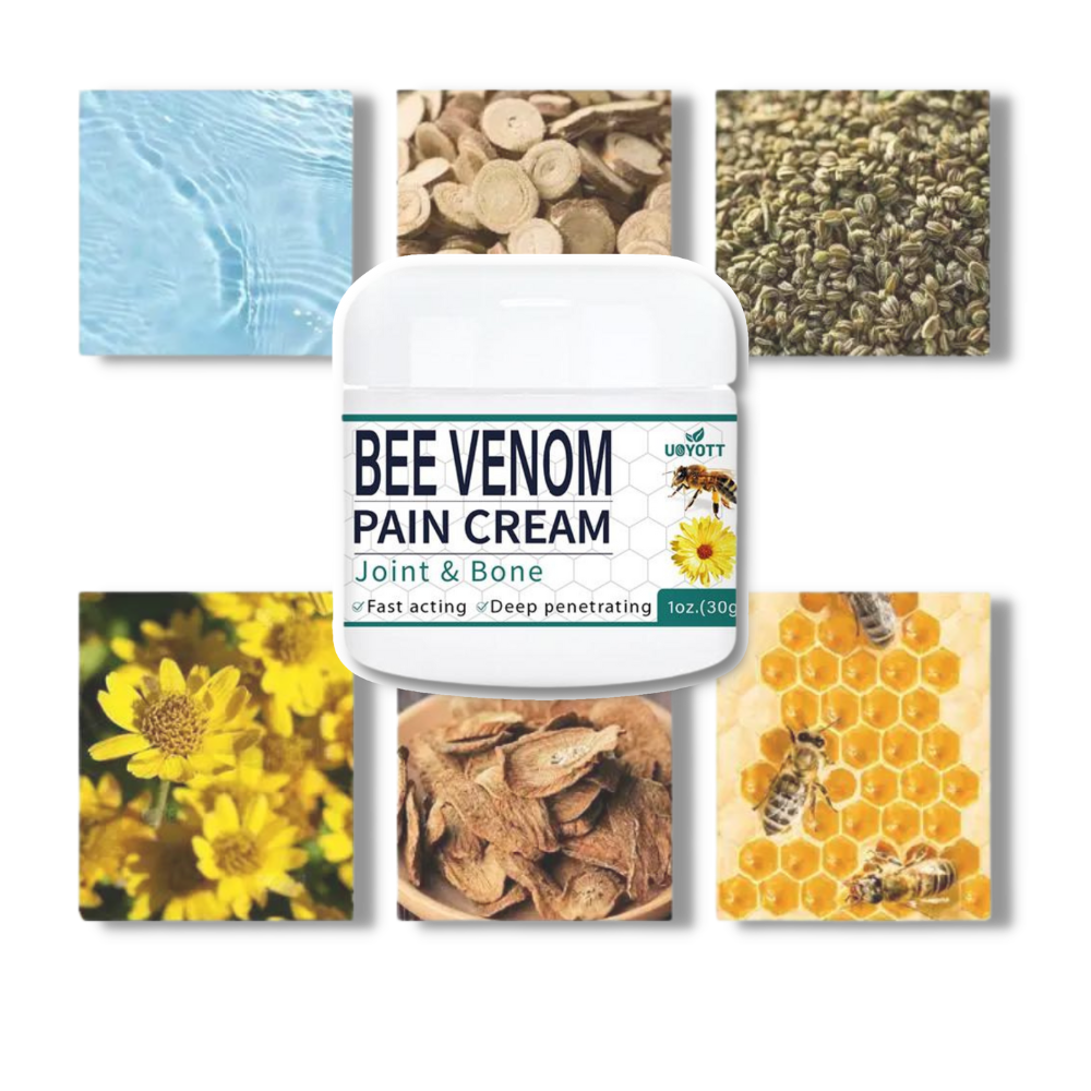 Soothing Joint and Muscle Bee Venom Cream - Ozerty