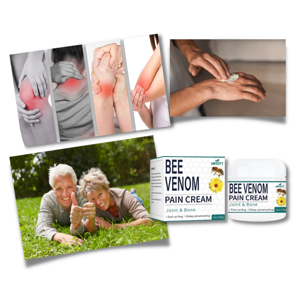Soothing Joint and Muscle Bee Venom Cream - Ozerty