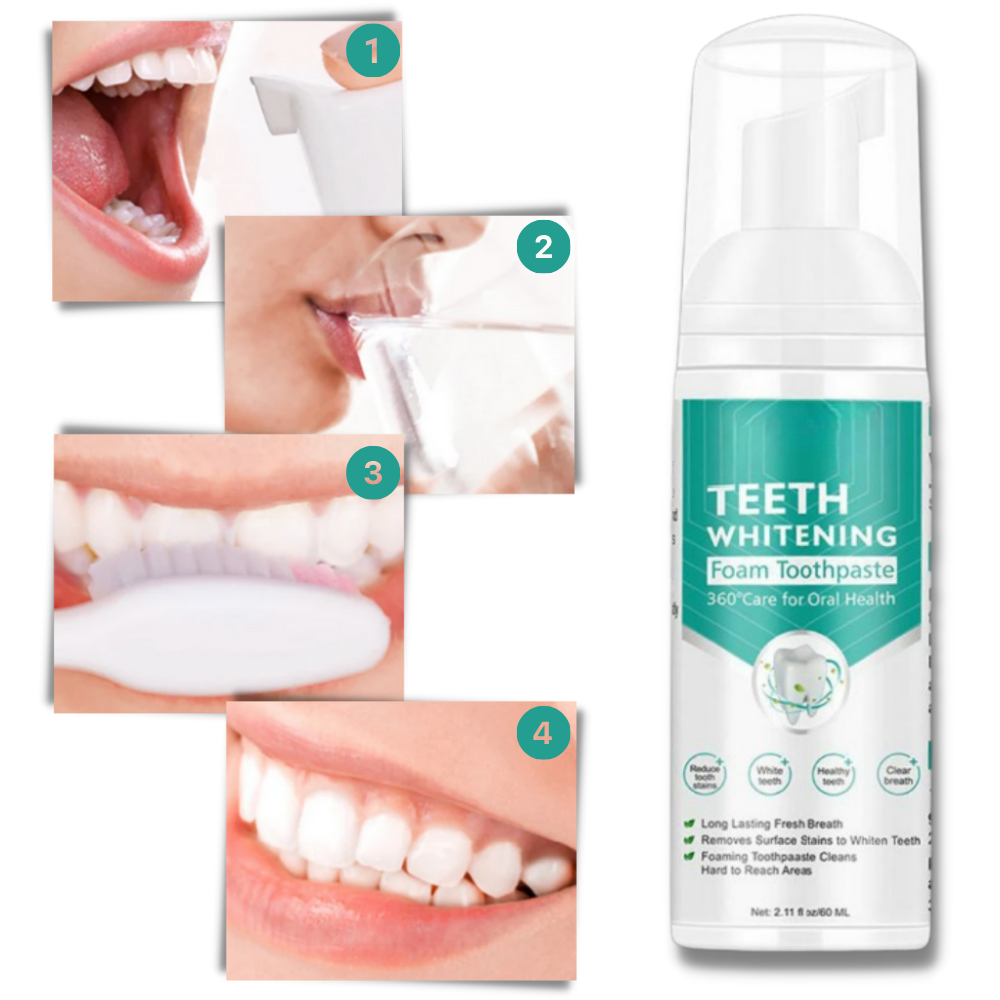 Teeth Whitening Foam - Ozerty